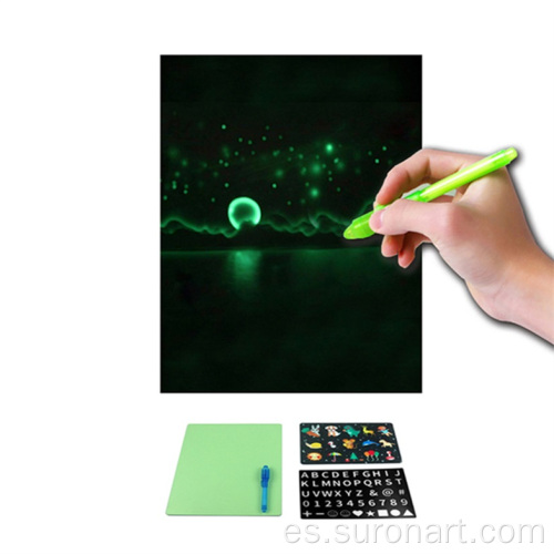 Tablero de dibujo de acrílico superfino Tablero de dibujo fluorescente